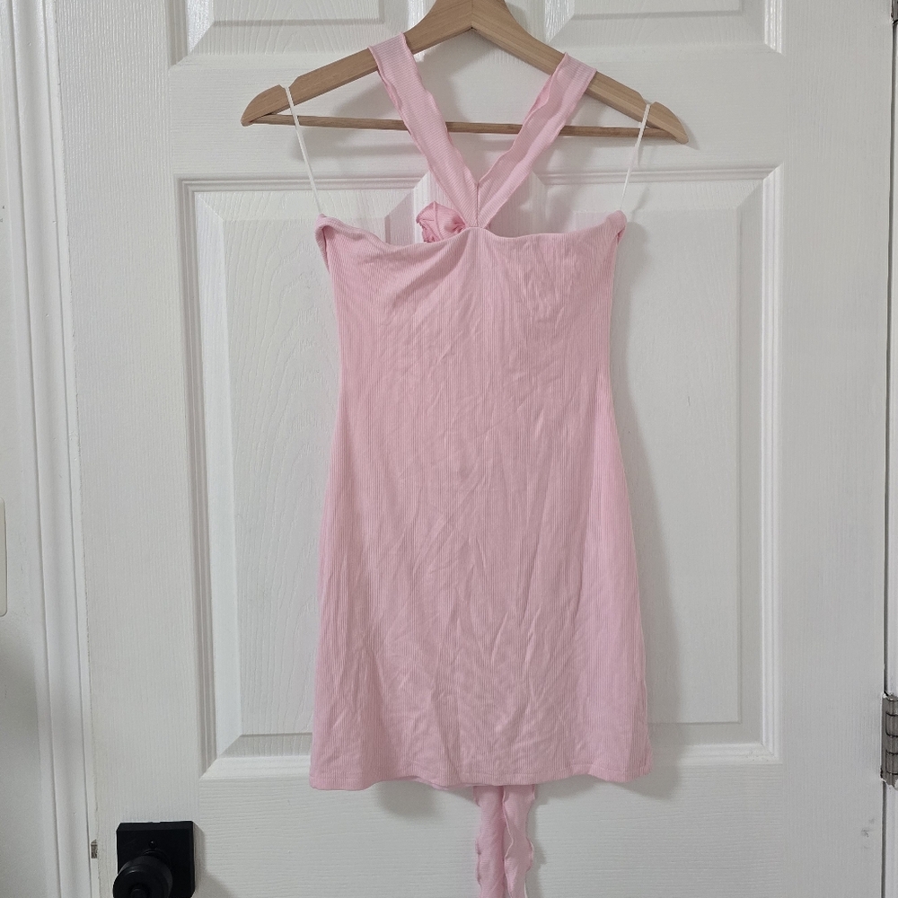More To Come Revolve Pink Noah Pink Mini Dress New Size XS - Picture 9 of 9